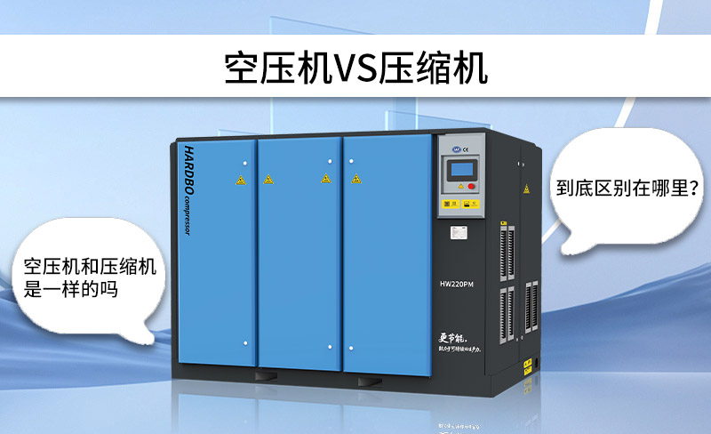 空壓機(jī)和壓縮機(jī)一樣嗎？到底區(qū)別在哪里？
